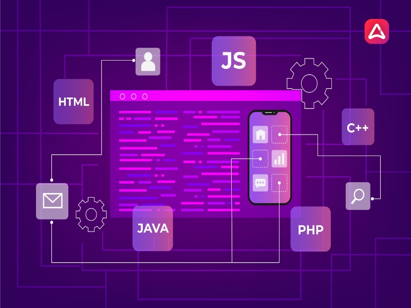 Futuristic digital workspace